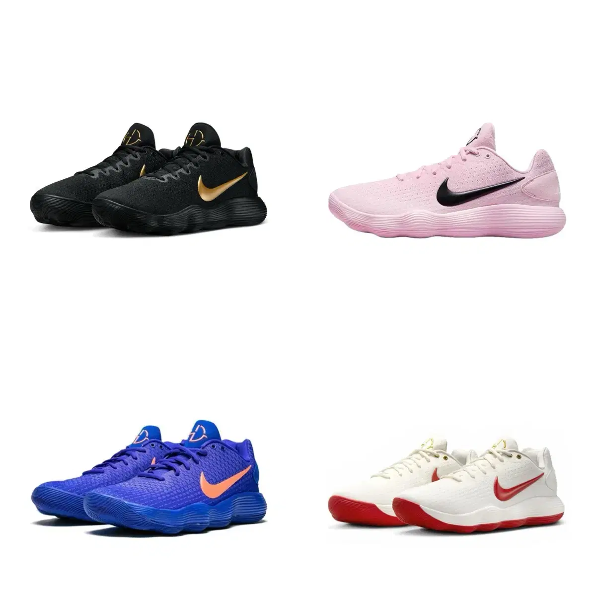 NIKE 나이키 Nike Hyperdunk 2017 Low EP Pink Black NIKE HD201 Low