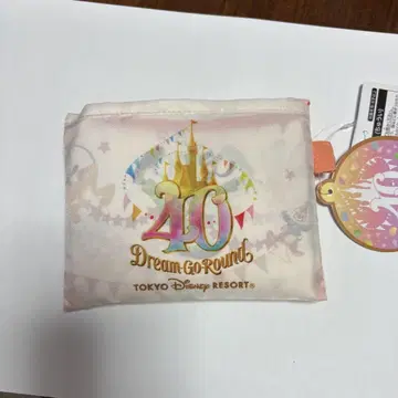 디즈니랜드 40주년 에코백