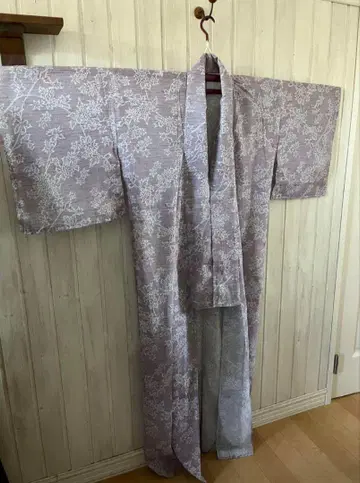 워셔블 린넨 기모노