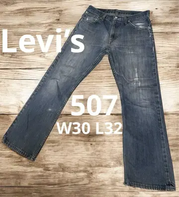 LEVI STRAUSS & CO. 507 W30 L32 블루 데님