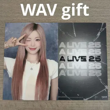 tripleS ALIVE25 WAV gift 혜택 카드 니엔