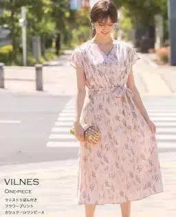 tocco closet 꽃무늬 원피스 M 카슈쿨 후카다 교코 착용