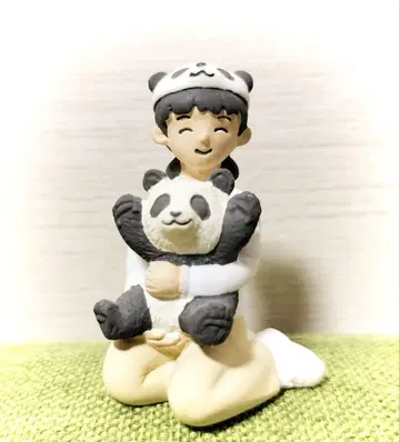 어드벤처 월드 한정판 피규어 사육사 팬더 동물