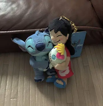 릴로 & 스티치 봉제 인형 키링