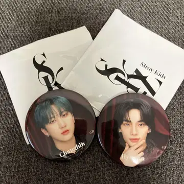 Stray Kids Changbin Hyunjin 캔뱃지 2개 세트