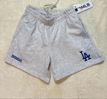 MLB 로스앤젤레스 다저스 자수 로고 LA 맨투맨 숏팬츠 L 사이즈