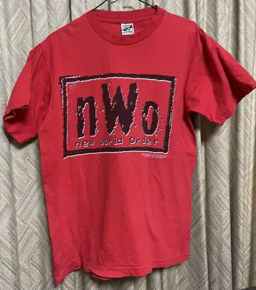 울프 팩 nWo 빨간색 티셔츠
