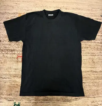 90's Hanes BEEEY 티셔츠 무지 블랙 M 사이즈