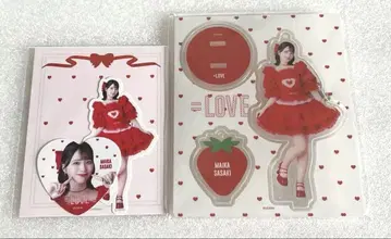 사사키 마이카 아크릴 스탠드 스티커 토쿠베츄, 해줘 =LOVE
