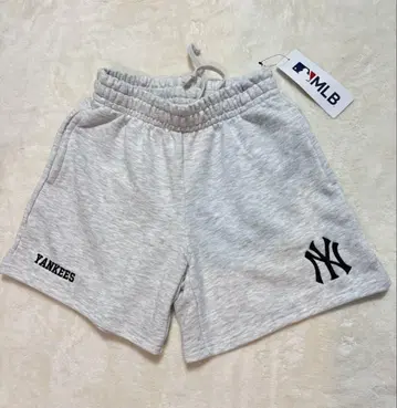 MLB 뉴욕 양키스 자수 로고 NY 맨투맨 숏팬츠 L 사이즈