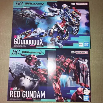 HG GQuuuuuuX 지크 액스 HG RED GUNDAM 빨간색 건담