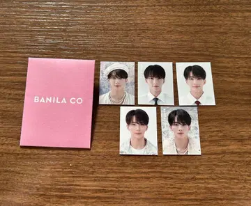 정한 바닐라코 ID 사진 5장 세트 세븐틴
