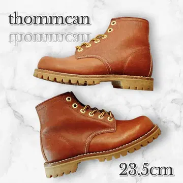 thommcan 톰 맥캔 데크 슈즈 부츠 23.5cm 신발 브라운