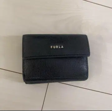 훌라 삼중 접이식 지갑 블랙