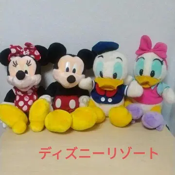 디즈니 리조트 미키 & 미니 도날드 & 데이지 4종 세트