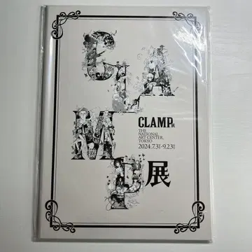 CLAMP 전 클리어 책갈피가 포함된 티켓 홀더