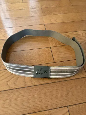 Lacoste 스트라이프 벨트