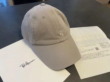 Ron Herman Text Logo Cap 그레이