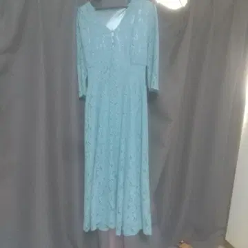 내추럴 꾸뛰르 원피스 레이스 새상품급