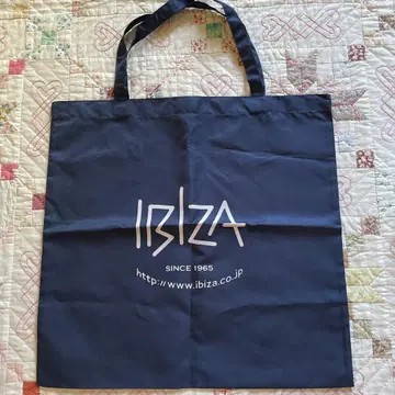 IBIZA 에코백 네이비 대용량 3개 세트