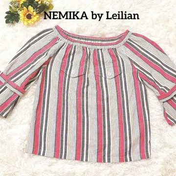 NEMIKA Leilian 네미카 레리안 린넨 풀오버 블라우스 M