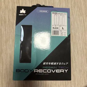 BODY RECOVERY REGIAN TECH 조거 팬츠 L 블랙