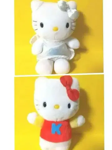 헬로키티 봉제 인형 세트