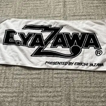 E.YAZAWA 로고 타월