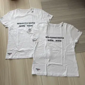 마드모아젤 논논 로고 티셔츠 L 2장