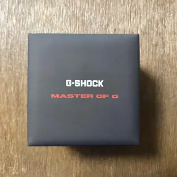 G-SHOCK MASTER OF G 블랙 박스