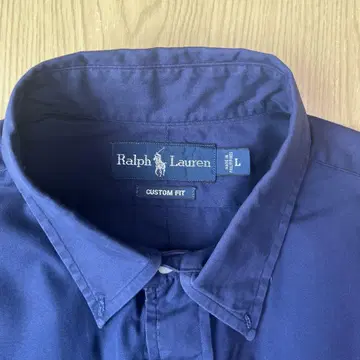 Ralph Lauren 네이비 커스텀 핏 L
