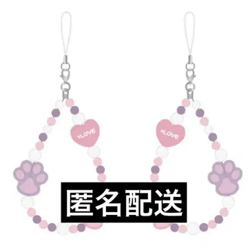 이코러브 의상 모티브 비즈 스트랩 고양이 의상 고양이