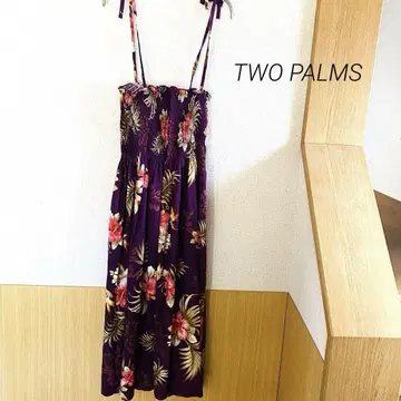 TWO PALMS 투 팜스 하와이안 튜브탑 드레스 ONE
