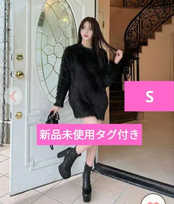 미사용 새상품 택 포함 Rady 레이디 샤기 니트탑 S 사이즈