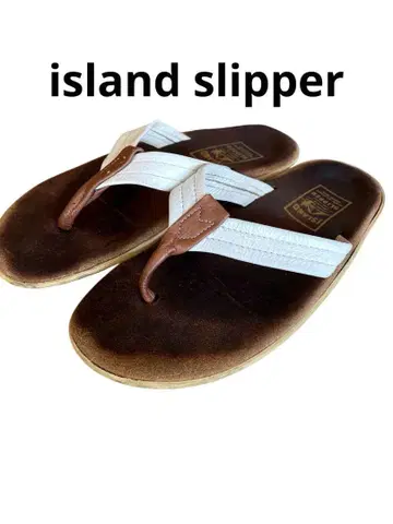 island slipper 샌들 아일랜드 슬리퍼 8 남성용 가죽