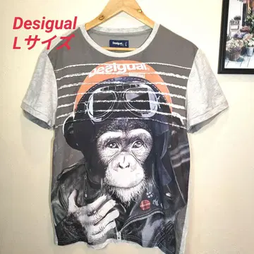 Desigual 미스칠 사쿠라이 씨 착용 티셔츠 L 사이즈