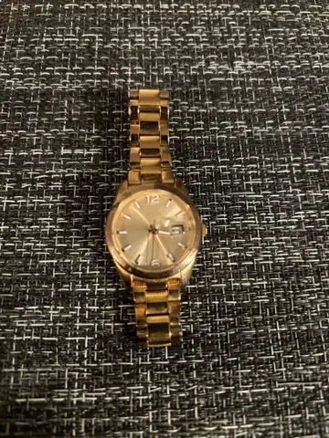 FOSSIL 골드 손목시계