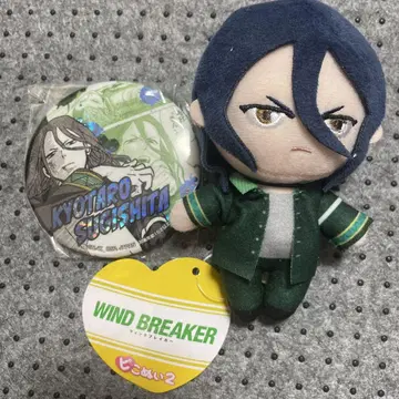 wind breaker 피코 누이 빅 캔뱃지 삼나무 아래 교타로