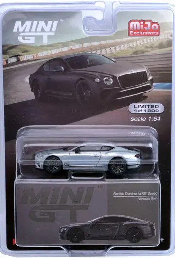 MINI GT 벤틀리 콘티넨탈 GT 체이스 카