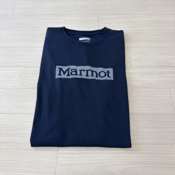 마모트 박스 로고 티셔츠