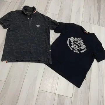 Orobianco 오로비안코 피케 셔츠 티셔츠 세트
