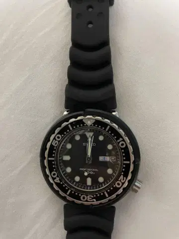 레어템 SEIKO 프로페셔널 다이버 200/7C43-6020