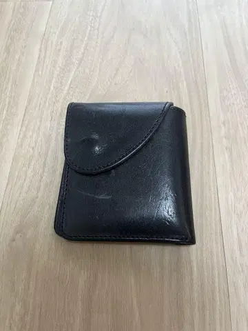 Hender Scheme 블랙 두겹 지갑 핸더 스킴