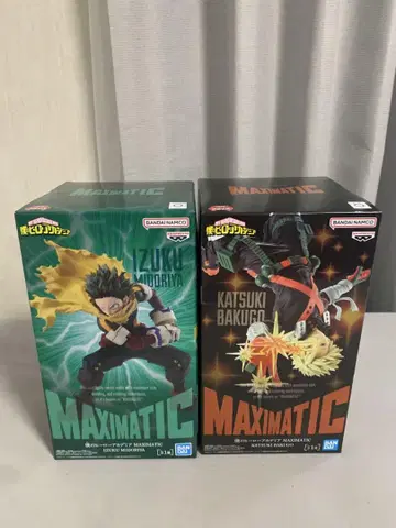 MAXIMATIC 미도리야 이즈쿠 & 바쿠고 카츠키 피규어 세트