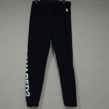 DSQUARED2 블랙 조거 팬츠