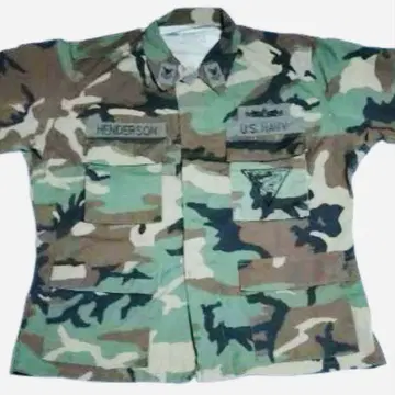 US NAVY 패치 샤크 자수 BDU 카모플라쥬 M-S