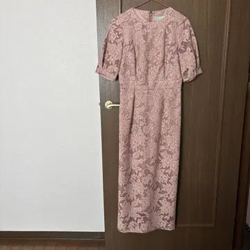 Aimer 핑크 베이지 S 사이즈 결혼식 드레스