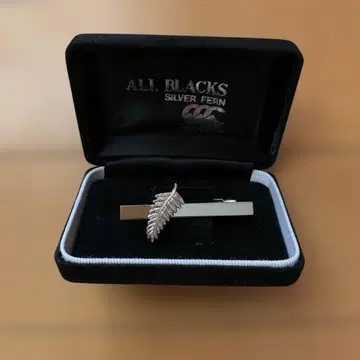 캔터베리 ALL BLACKS 실버 페른 넥타이핀