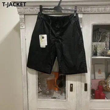 미사용 T-JACKET 티 자켓 숏 팬츠 S 블랙