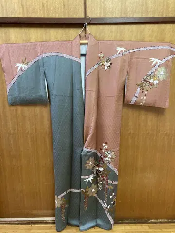 기모노, 정장, 순수 실크